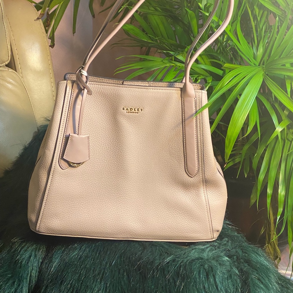 Pink Radley London. Leather.